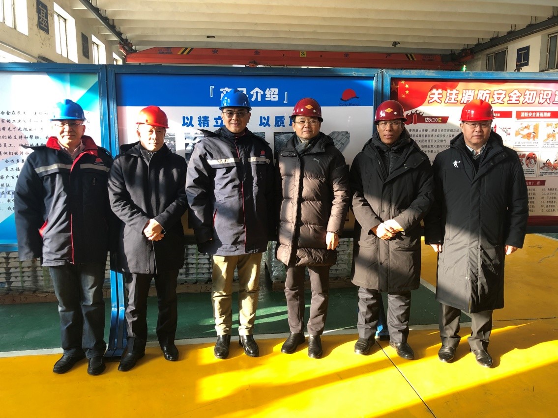 Cheng Zhiming, vice governor of Heilongjiang Province and his delegation visited
