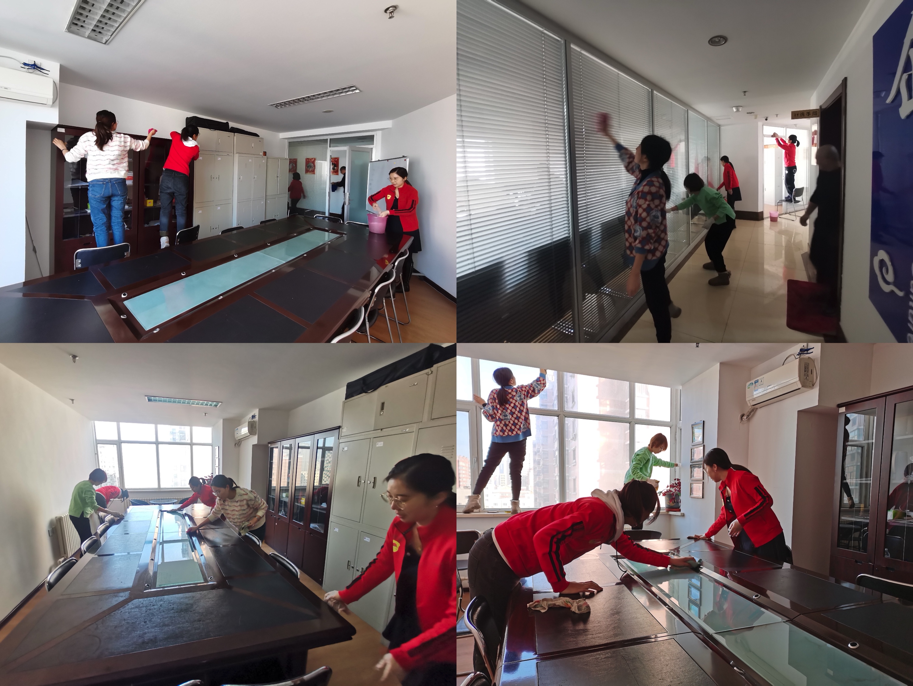 Sweep away the dust and keep clean